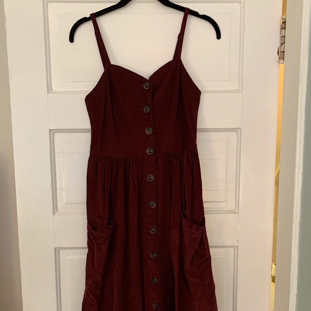 Urban Outfitters Corduroy Midi Dress